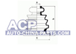 C.V.Joint boot (inside)  A-100 -91 /T-4 91-