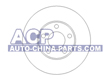 Brake disc A4/A6/100 91-97 /Passat 98- 15