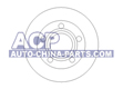 Brake disc A6/100 91-97 /Passat 97-00 (rear) (4A0615601A)